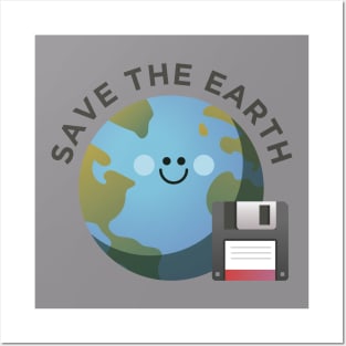 Save the Earth Posters and Art